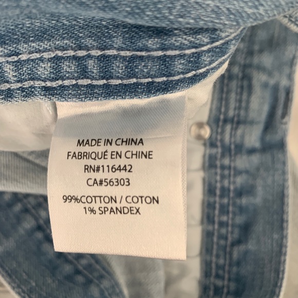 NINTH HALL Decoy Moto Light Aged Destructed JeansN - Picture 15 of 16